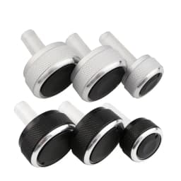 Aluminum Alloy Air Conditioning Knob AC Knob Heat Control Button for Volkswagen VW Passat B5 GOLF 4 MK4 Bora Auto Accessories