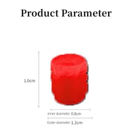 Luminous Valve Caps Fluorescent Red Night Glowing Car Motorcycle Bicycle Wheel Styling Tyre Hub Universal Cap Decor 20Pcs