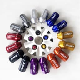 Hot Sale 20Pcs RAYS Anti Theft Wheel Lock Nuts M12x1.5 M14x1.5 Conical Seat Racing Lug Nuts Screws for Car Auto Accessories