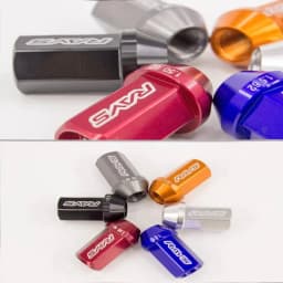 Hot Sale 20Pcs RAYS Anti Theft Wheel Lock Nuts M12x1.5 M14x1.5 Conical Seat Racing Lug Nuts Screws for Car Auto Accessories