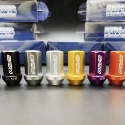 Hot Sale 20Pcs RAYS Anti Theft Wheel Lock Nuts M12x1.5 M14x1.5 Conical Seat Racing Lug Nuts Screws for Car Auto Accessories
