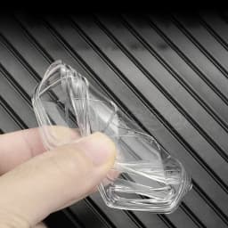 New Soft Transparent TPU Car Key Case for BYD Atto 3 Han EV Dolphin 4 Buttons Remote Control Protect Cover Auto Accessories