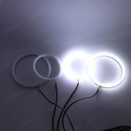 1 Warranty Durable SMD Cotton Light Switchback LED Angel Eye Halo Ring DRL Kit For Volkswagen Golf 4 golf4 MK4 R32 VR6 1998-2004