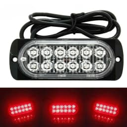 Car rear LED Fog Light Motorcycle Tail Lamp DC 12V-24V Vehicle Anti-Collision Taillight Brake Braking Warning Lamps Car Fog Ligh