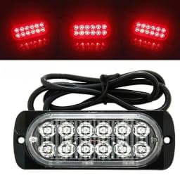 Car rear LED Fog Light Motorcycle Tail Lamp DC 12V-24V Vehicle Anti-Collision Taillight Brake Braking Warning Lamps Car Fog Ligh