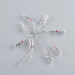 25Pcs Miniature 0.08A 3mm 4mm 5mm 12V Mini Lamp Light Bulb Edison Incandescent Filament Rice
