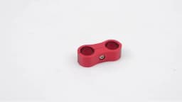 Universal Aluminum AN4 AN6 AN8 AN10 Braided Rubber Hose Line Clamp Splitter Billet Oil Fuel Water Hose Tube Seprator Kit