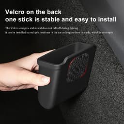 Heenvn Silicone Car Storage Box For Tesla Model 3 Y Model 3 Highland Model Y Juniper 2017-2026 Hidden Cover Tray Phone Organizer