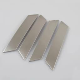 For Volkswagen GOLF 7 MK 7 MK7.5 Car Styling Interior Door Armrest Stainless Steel Decoration Auto Accessory 4pcs/set