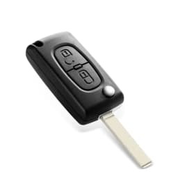 KEYYOU Remote Key Case for Peugeot 207 307 308 407 607 807 For Citroen C2 C3 C4 C5 C6 Flip Folding Car Key Shell 2/3/4 Buttons