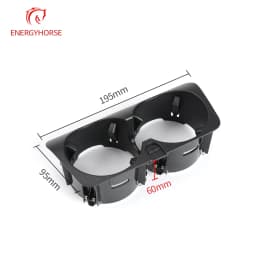 For Mercedes-Benz Center Console Water Cup Holder Insert Drinks C Class W205 E W213 GLC W253 V Class W447 A2056800691