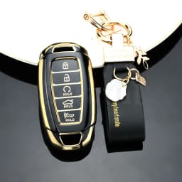TPU Auto Shell Fob for Hyundai Elantra Grandeur Accent Solaris Sonata Palisade Kona Creta I20 I30 IX35 IX25 Car Key Case Cover