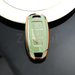 TPU Auto Shell Fob for Hyundai Elantra Grandeur Accent Solaris Sonata Palisade Kona Creta I20 I30 IX35 IX25 Car Key Case Cover