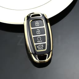 TPU Auto Shell Fob for Hyundai Elantra Grandeur Accent Solaris Sonata Palisade Kona Creta I20 I30 IX35 IX25 Car Key Case Cover