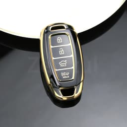 TPU Auto Shell Fob for Hyundai Elantra Grandeur Accent Solaris Sonata Palisade Kona Creta I20 I30 IX35 IX25 Car Key Case Cover