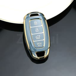 TPU Auto Shell Fob for Hyundai Elantra Grandeur Accent Solaris Sonata Palisade Kona Creta I20 I30 IX35 IX25 Car Key Case Cover