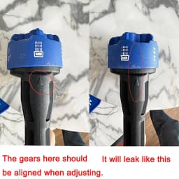1Pc 6 in1 Car Multi-functional High Pressure Cleaner Nozzle For Washbowl High Pressure Water Car Washing Accessories