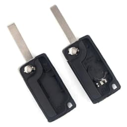 YIQIXIN For Peugeot 107 207 307 308 407 607 807 For Citroen C2 C3 C4 C5 C6 C8 Remote Car Key Shell HU83/VA2 Blade CE0523 CE0536