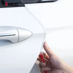 5M Car Door Protector Edge Guards Trim Trip Styling Universal U Type Strip Rubber Scratch Protector Strip Car Door Molding Strip