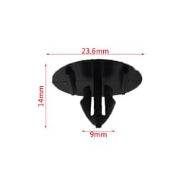 Plastic Hood Insulation Retainer Clip 9046709050 For Toyota Alphard Camry Estima Kluger Land cruiser Yaris Rav4 Prius Lexus