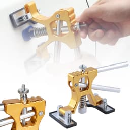 Car Dent Puller Kit Paintless Dent Golden Lifter Suction Cup Bridge Puller Dent Remove Tool Hail Damage Refrigerator Door Repair
