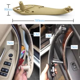 Car Interior Door Pull Handle Cover Trim For BMW 3 4 Series M3 M4 F30 F31 F32 F33 F34 F35 F36 F80 318 320 328 330 335 2013-2018