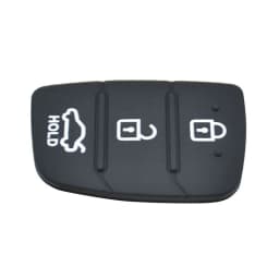 Replacement Rubber 3 Button Pad For Hyundai Creta I20 I40 Solaris ix35 ix45 Tucson Elantra Santa fe Remote Car Repair Key Fob