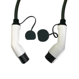 Portable EV Charging Cable 32A 22KW 3 Phase Electric Car Charger 3.5KW 16A 1 Phase EVSE Kit EV Cable Type 2 to Type 2 IEC62196-2