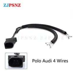 Car Horn Plug 4 Wires Corrugated Tube Dedicated Snail Horn Socket Conversion Adapter Car Speakers Single Horn Refit Double Horn