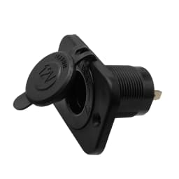Cigarette Lighter Socket Waterproof 12V Power Plug Outlet Receptacle for Car Marine Motorcycle ATV RV Socket Power Outlet