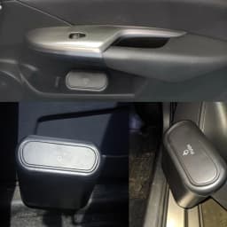Storage Box Pressing Type Trash Can ABS Hanging Vehicle Garbage Dust Case Car Trash Bin