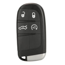 Jingyuqin For Jeep Grand Cherokee Dodge Ram 1500 Journey Charger Dart Challenger Durango Chrysler 300 Remote Key Shell 2/3/4/5BT