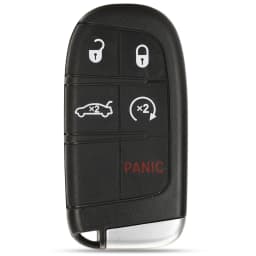 Jingyuqin For Jeep Grand Cherokee Dodge Ram 1500 Journey Charger Dart Challenger Durango Chrysler 300 Remote Key Shell 2/3/4/5BT