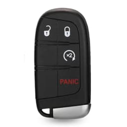 Jingyuqin For Jeep Grand Cherokee Dodge Ram 1500 Journey Charger Dart Challenger Durango Chrysler 300 Remote Key Shell 2/3/4/5BT