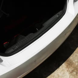 Universal Car Trunk Door Guard Strips Sill Plate Protector Rear Bumper Guard Rubber Mouldings Pad Trim Cover Strip Car Styling