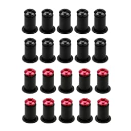 Fairing Screen Fasterners Windscreen Nut Bolt Washer Screw 10Pcs/set Universal Motorbike Windshield Fasterner Kit M5 X 15mm