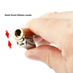 Tire Pump Nozzle Car Iatable Quick Connector Air Pump Thread Nozzle Car Tire Inflator Compressor Deflated Valve Adapter