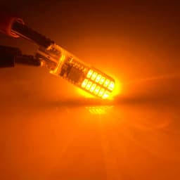 2/4/10pcs LED Silica Gel T10 Light Bulb Flashing Signal Lamp Clearance Lights Position Lamp Strobe Stoplight Warning Taillights