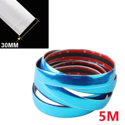 Exterior Car Chrome Body Strip Bumper Auto Door Protector Moulding Styling Trim car Lamp Sticker window trim car exterior trim