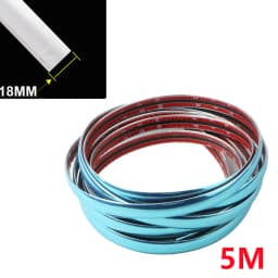 Exterior Car Chrome Body Strip Bumper Auto Door Protector Moulding Styling Trim car Lamp Sticker window trim car exterior trim
