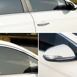Exterior Car Chrome Body Strip Bumper Auto Door Protector Moulding Styling Trim car Lamp Sticker window trim car exterior trim