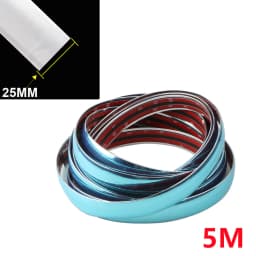 Exterior Car Chrome Body Strip Bumper Auto Door Protector Moulding Styling Trim car Lamp Sticker window trim car exterior trim