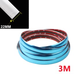 Exterior Car Chrome Body Strip Bumper Auto Door Protector Moulding Styling Trim car Lamp Sticker window trim car exterior trim