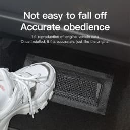 YZ For Tesla Model 3 Y Air Vents Cover Under Seat Outlet Protector Anti-blocking Dust Mesh 2021-2025 Interior Car Accessories