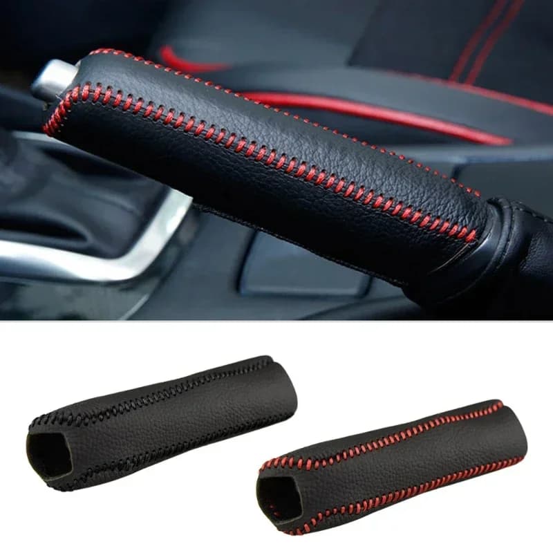 Car Leather Gears Handbrake Cover for Mazda 2 3 5 6 CX-3 CX-4 CX-5 CX-7 CX-9 Atenza Axela MX5