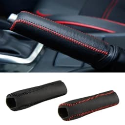 Car Leather Gears Handbrake Cover for Mazda 2 3 5 6 CX-3 CX-4 CX-5 CX-7 CX-9 Atenza Axela MX5