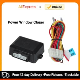 12V Universal Auto Power Window Control Window Open Closer Module for 4 Door Cars Power Window Closer with Wire Harness