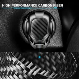 Car Ignition Start Switch Protective Cover Onekey Start Stop Button Cover Engine Car Interior Decoration Motorcycle StartRing