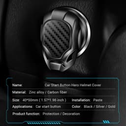 Car Ignition Start Switch Protective Cover Onekey Start Stop Button Cover Engine Car Interior Decoration Motorcycle StartRing