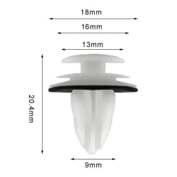 For Tesla Model 3 Y S X 85PCS Clips Retainers Fasteners Door Panel Bumper Fender Engine Hood Support Rod For Tesla Accessories